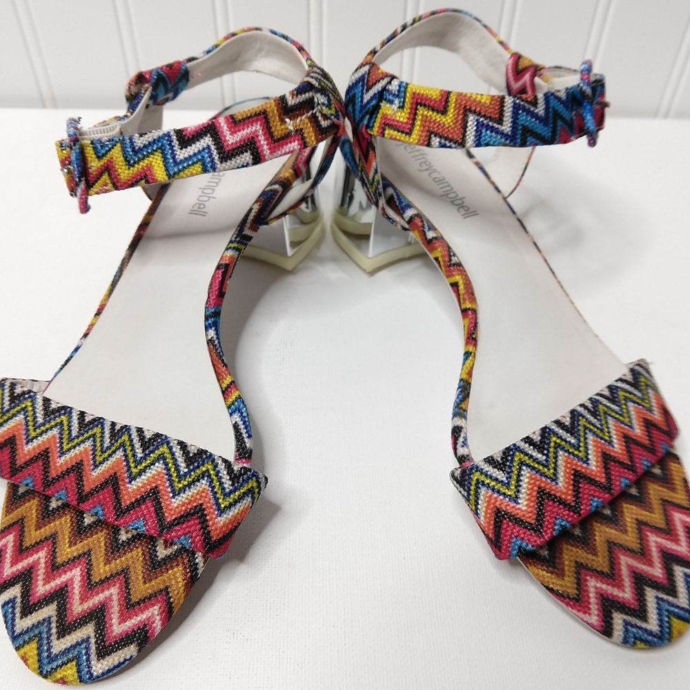 JEFFREY CAMPBELL | Dody Woven Ankle Strap Sandal